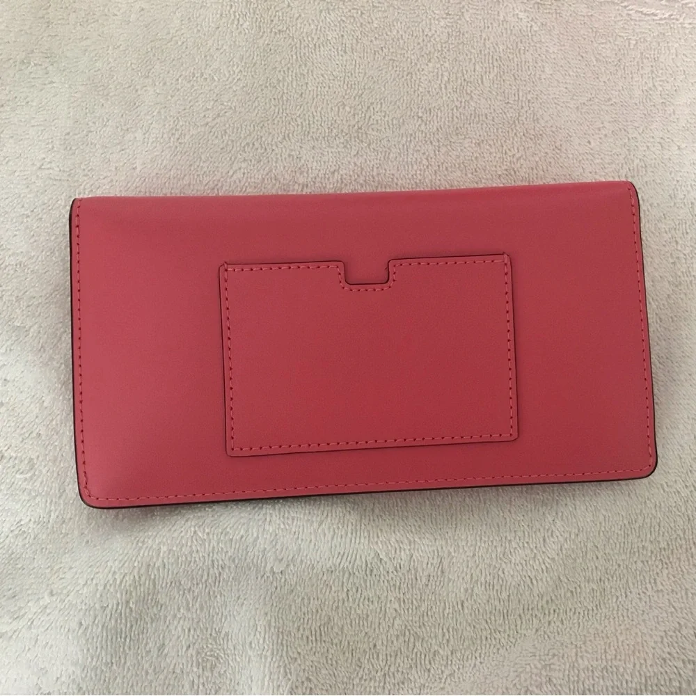 NWOT - Kate Spade Laurel Way Pink Blush Zip Wallet Soft Guava